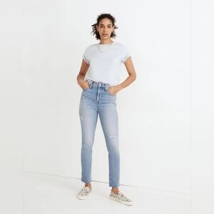 Madewell The Perfect Vintage Jean in Coffey Wash: Worn-In Edition